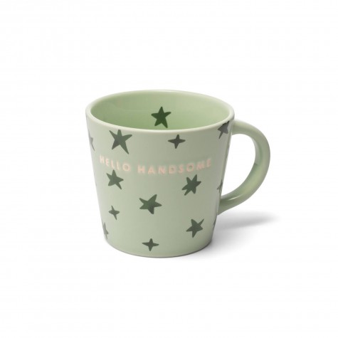 Tazza da cappuccino in ceramica HELLO HANDSOME