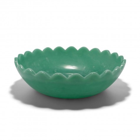 Ciotola in resina verde 36 cm