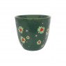 Bicchiere in ceramica con iniziale G