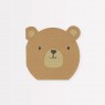 Tovagliolini di carta a forma di Orso Tovagliolini di carta a forma di Orso