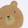 Tovagliolini di carta a forma di Orso Tovagliolini di carta a forma di Orso