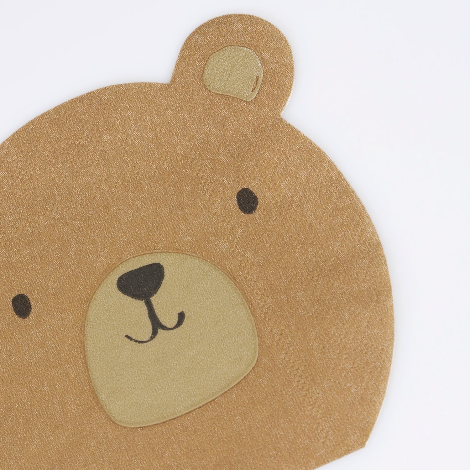 Tovagliolini di carta a forma di Orso Tovagliolini di carta a forma di Orso