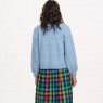 Cardigan donna azzurro cielo