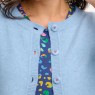 Cardigan donna azzurro cielo