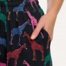 Pantaloni jogging da donna fantasia giraffe