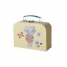 Rice x Nathalie Léte - Set di 3 valigette beige per bimbo con