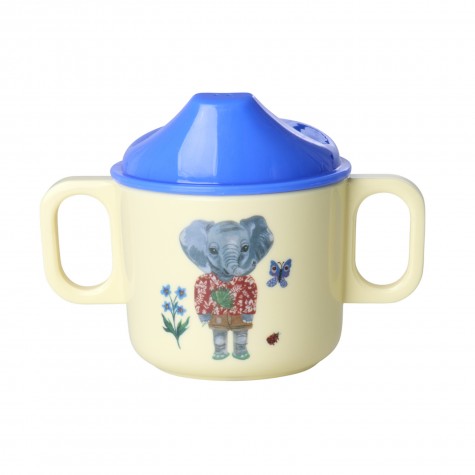 Rice x Nathalie Léte - Tazza bimbo a 2 manici con elefante