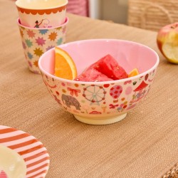 Tazza grande da colazione in melamina a tema parco divertimenti 2