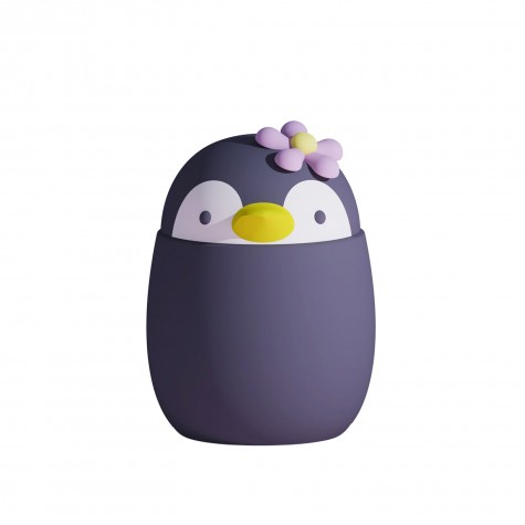 Porta pranzo in acciaio inox pinguino