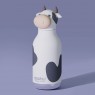 Borraccia in acciaio inox mucca