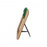 Cornice con fiocco verde 13x18