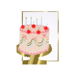 Biglietto di compleanno pop up Torta di compleanno | Meri Meri 2