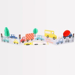 Biglietto di compleanno con mezzi di trasporto | Meri Meri