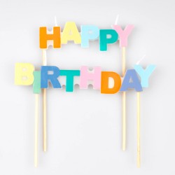 Candeline di compleanno Happy Birthday | Meri Meri 2