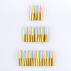 50 Mini Candeline di compleanno arcobaleno | Meri Meri 2