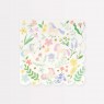 Tovaglioli di carta con unicorni e fiori