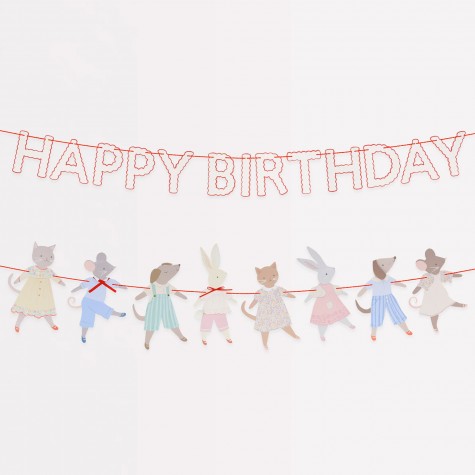 Festone di carta Amici Animali