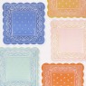 Piatti di carta quadrati western fantasia bandana | Meri Meri