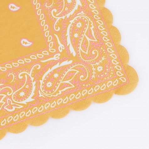 Tovagliolini di carta western fantasia bandana | Meri Meri