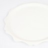 Piattini di carta compostabili bianchi