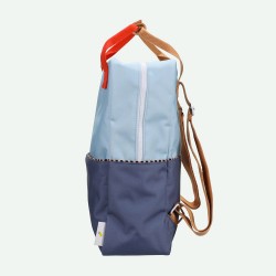 Zaino in plastica riciclata bicolor 2