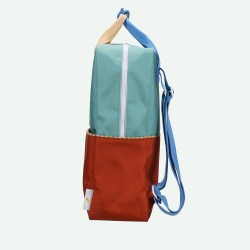 Zaino in plastica riciclata bicolor 2