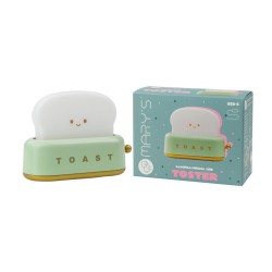 Luce notturna a LED Toaster verde | Mary's