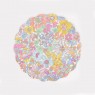 Piatto piano in melamina floreale Rainbow Meri Meri x Liberty |