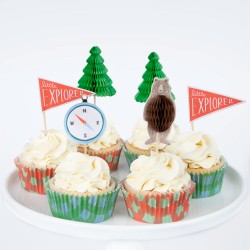 Kit per cupcake Avventure del campeggio | Meri Meri 2