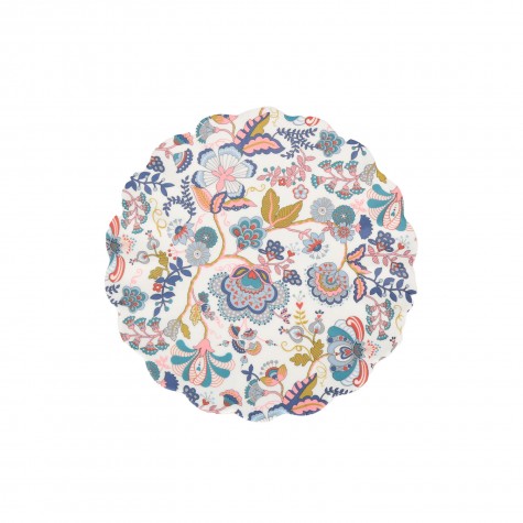 Piatto da dessert in melamina floreale Meri Meri x Liberty |