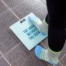 Bilancia pesapersone "Try Again Without the Socks"