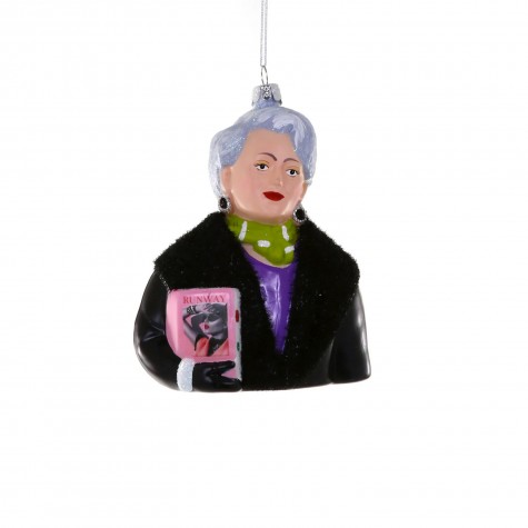Decorazione in vetro soffiato di Miranda Priestly