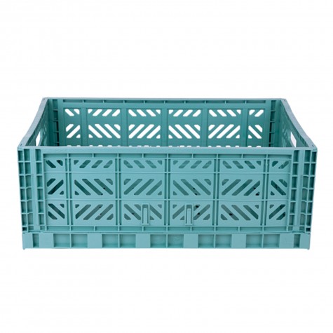 Cassetta pieghevole maxi - Teal