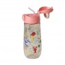 Borraccia in plastica trasparente con animali marini | Rice