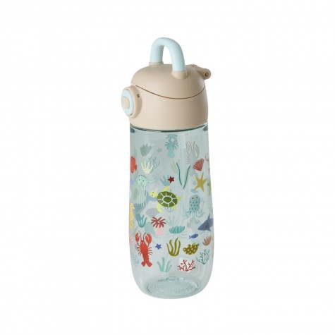 Borraccia in plastica con animali marini | Rice