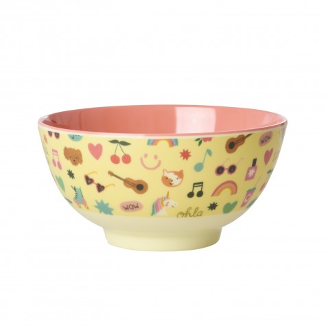 Tazza grande in melanina con stampe