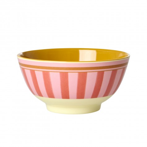 Tazza grande in melamina a righe