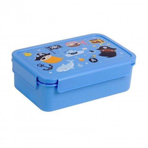 Porta pranzo bento 3 scomparti con Pirati | A Little Lovely