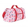 Borsone da viaggio rosa con ciliegie | A Little Lovely Company