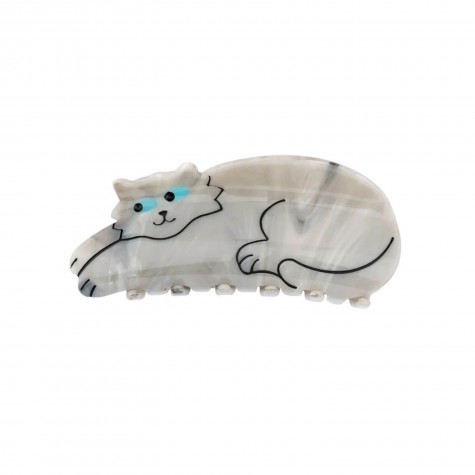 Fermaglio per capelli Gatto Grigio | Coucou Suzette