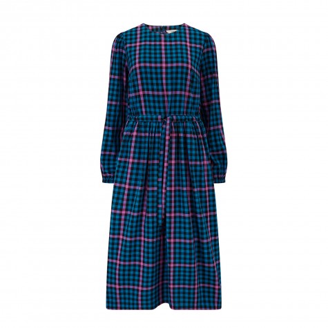 Abito da donna midi fantasia Gingham | Sugar Hill