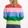 Maglione da donna a righe Rainbow | Sugar Hill