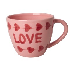 Tazza mug in ceramica con scritta LOVE | Rice