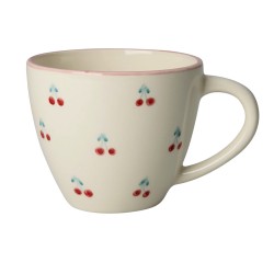 Tazza mug in ceramica con ciliegie | Rice