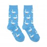 Calzini azzurri con oche | Coucou Suzette