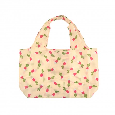 Shopper in plastica riciclata con ravanelli | Coucou Suzette