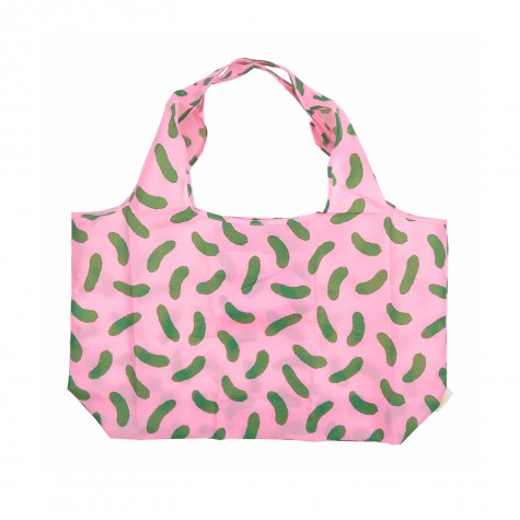 Shopper in plastica riciclata con cetrioli | Coucou Suzette