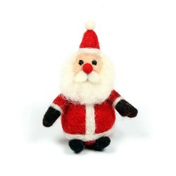 Decorazione natalizia in feltro - Babbo Natale