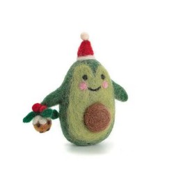Decorazione natalizia in feltro - Avocado