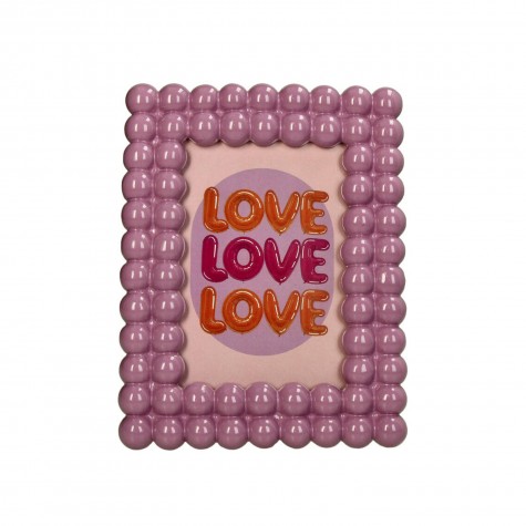 Cornice portafoto Pop Art con bolle...